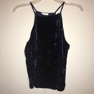 Midnight blue velvet